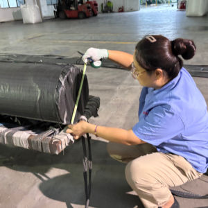 Premium Flexible Smooth/Textured Black <b>Geomembrane</b> for Landfill Containment & Fishpond Seepage Prevention - Product Image 1