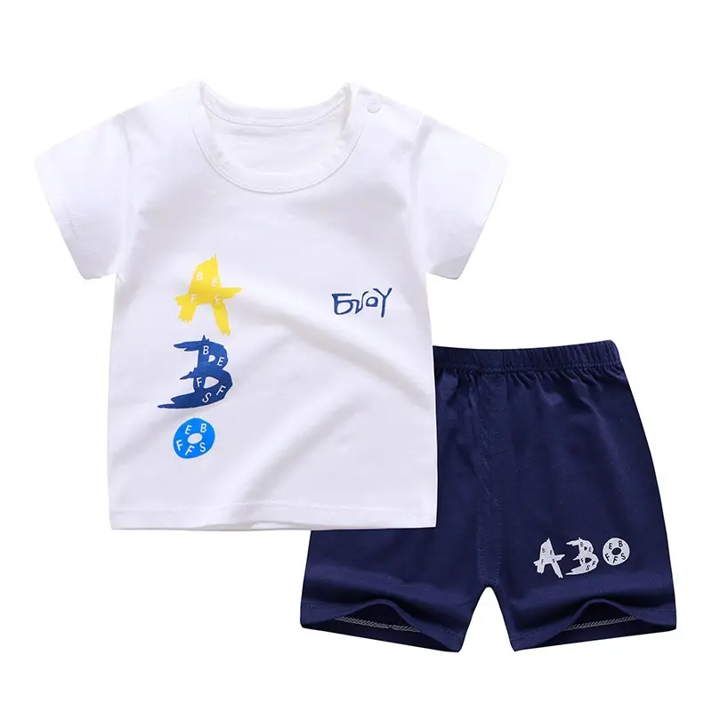 2021 autumn children's wear new children's long-sleeved set pajamas boy and girl clothes kids clothing sets cotton pajama