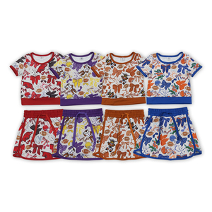 Conjuntos de Ropa de Yoga para Niñas, Faldas de Equipos de Fútbol, Trajes de Animadoras, Ropa Deportiva de Moda Infantil al por Mayor, Disponible en Stock - Product Image 2