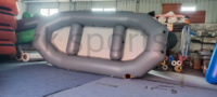 Bateau de sauvetage gonflable, point de chute, radeau de pêche flottant, 2023