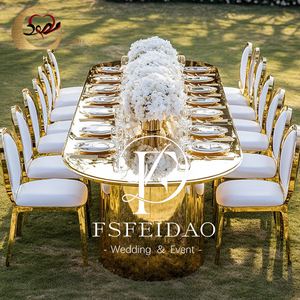 Juego de Comedor Moderno con 8 Sillas, Patas de Acero Inoxidable, Vidrio Blanco, Forma Ovalada, Muebles para el Hogar - Product Image 2
