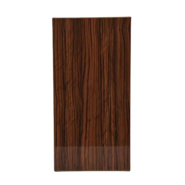 ZH-3926 grano de madera UV MDF brillante tablero de chapa