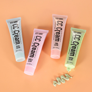 4 colores logotipo personalizado de larga duración natural múltiple líquido <span class=keywords><strong>CC</strong></span> crema base impermeable cubierta completa mate con ingrediente mineral - Product Image 1