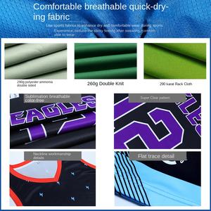 Maglia Personalizzata per Football Americano e Rugby, Uniforme da Competizione e Allenamento, Manica Corta con Stampa Digitale del Logo - Product Image 3