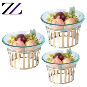 Lot de plats à friser pour pain, plateau chauffant en acier inoxydable, plaqué argent, 2 pièces, 8qt - Product Image 6