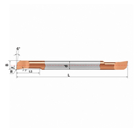 Barre de micro-perçage à double tête MTR pour acier, outils de perçage CNC pour petits trous, haute précision, économique, vente en gros, miniature, OEM