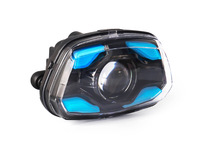 Pour Vespa Sprint 125 150 Primavera 150 PRIMAVERA 125 Nouveau phare LED pour moto, phare avant durable, accessoires LED