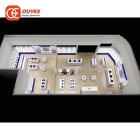 Meubles de vitrine personnalisés durables pour magasin d'électronique, service complet, solution d'affichage mobile en plexiglas