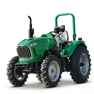 Tracteur à roues 50 CV à transmission par engrenages, certifié CE, entretien simple, mouvement agile, idéal pour les petites et moyennes exploitations agricoles - Product Image 1