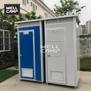 Panel Sandwich Dapat Didaur Ulang Mobile Sederhana Toilet EPS Tahan Air Portable Toilet 40HQ Wadah Model 3D Desain Sertifikasi CE