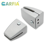 Support de fixation réglable en aluminium pour cloison de bureau en acrylique – Clip de support pour écran de bureau