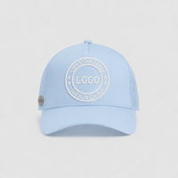 Gorra Trucker Unisex de 5 Paneles en Oferta, con Bordado 3D, Diseño a Cuadros, Deportiva, Impermeable, Transpirable, con Malla en la Parte Trasera