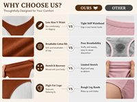 Culottes Femme Taille Basse en Coton Côtelé, Coupe V, Jambes Évasées, Extensibles et Douces, 7 Couleurs, Confort Quotidien, Respirantes