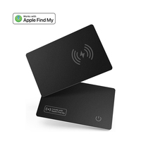 Traceur GPS longue portée pour portefeuille et bagages avec technologie de balise à portée illimitée et télécommande - Localisez votre carte