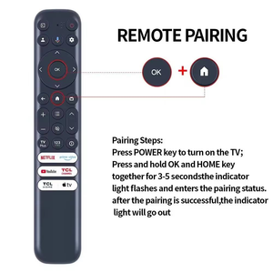 Control Remoto de Repuesto RC813 para Televisores Inteligentes TCL con Android TV, Control por Voz de Google, Plástico, 1 <span class=keywords><strong>A</strong></span>ño de Garantí<span class=keywords><strong>a</strong></span>, 6 Botones de Acceso Directo, Inicio, <span class=keywords><strong>Netflix</strong></span>, Prime - Product Image 3
