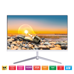 Moniteur d'ordinateur sans cadre Slim 23,8 27 <span class=keywords><strong>pouces</strong></span> IPS 1920x1080 FHD Écran LCD de bureau Design <span class=keywords><strong>mural</strong></span> pour la maison et les mini <span class=keywords><strong>PC</strong></span> - Product Image 2