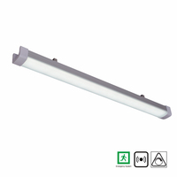 Applique murale étanche à led IP65, conforme à la norme IP65, luminaire d'éclairage linéaire, 40W 60W 80W, 1.2m 1.5m