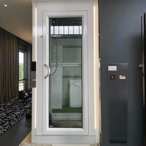 Zowee 700 мм 800 мм алюминиевая полуавтоматическая модель поворотной двери лифта S003 3-летняя гарантия для бюджетных подъемных систем виллы - Product Image 5