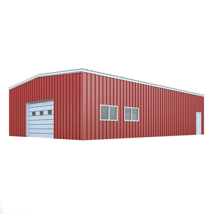 Rápido construir barato moderno diseño de construcción industrial cobertizo marco de acero prefabricada edificio de la fábrica - Product Image 1
