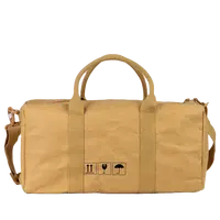 Большое отделение вещевой мешок индивидуализированные моющиеся крафт-бумага спортивная сумка для отдыха на открытом воздухе для дорожная сумка-тоут сумка