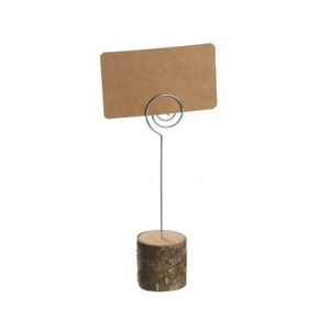 Supporto per foto con supporto per segnaposto in <span class=keywords><strong>legno</strong></span> per festa di nozze - Product Image 3