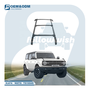 Barras Transversales para Portaequipajes de Techo para Ford <span class=keywords><strong>Bronco</strong></span>, Repuestos Originales de Alta Calidad para Automóviles Followwish - Product Image 1