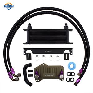 Kit Pendingin Oli Transmisi untuk Volkswagen Audi Golf DSG 7 Speed Gearbox <span class=keywords><strong>Oil</strong></span> Cooling Kit DQ500 DQ381 Gearbox Radiator - Product Image 1