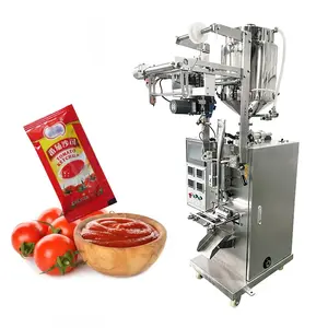 Food Packaging Sealing Machine Sachet Honey Ketchup Packing Machine tomato paste filling sealing packaging machine