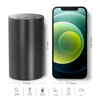 Diffuser aromaterapi rumah USB dapat diisi ulang portabel, penyebar parfum mobil aroma tanpa air, minyak esensial tanpa air