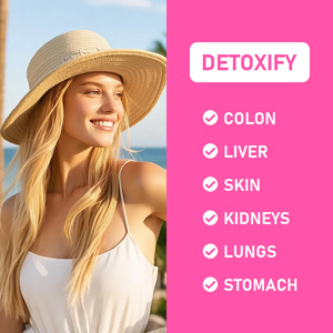 High Quality Detox & Digestion Support Capsules with Parsley Leaf Support Digestive Comfort Dietary <b>Supplement</b> - Product Image 4