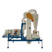 Nettoyeur de grains multifonctionnel à écran d'air rotatif PY 1000-3000kg/h pour le nettoyage du riz, du blé, du maïs, du lin et des graines de ricin