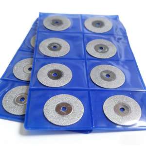 Qualité industrielle 150 #   Lame de <span class=keywords><strong>scie</strong></span> à grain diamanté ultra-mince de 1 mm, diamètre 25 mm, pour la découpe de précision du verre et des carreaux, OEM - Product Image 3