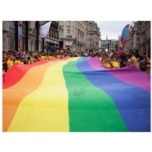 ธงโฆษณาขนาดใหญ่คุณภาพสูงสำหรับงานโปรโมชั่น ออกแบบพิมพ์โลโก้ได้ตามต้องการ สำหรับกีฬาฟุตบอล หรืองานอีเว้นท์ต่างๆ - Product Image 4