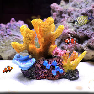 Tanque de peces para paisajismo, decoración de roca de <span class=keywords><strong>coral</strong></span> con <span class=keywords><strong>coral</strong></span> colorido, producto en oferta - Product Image 4