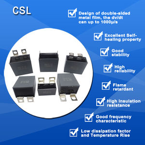 Csl 6.8uF 700vdc इग्Bt snubber अवशोषण संरक्षण संधारित्र ऊर्जा भंडारण वेल्डिंग मशीन के लिए पॉलीप्रोपाइलीन फिल्म के साथ - Product Image 3