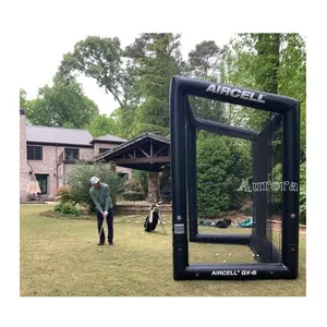 High Quality Portable Inflatable Batting Cage Turtle With Customized Logo Design Color