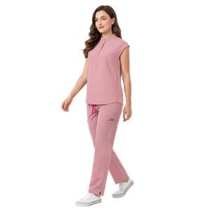 Conjuntos de Uniformes Médicos Personalizados 42393; Blusas de Maternidad con Puntos para Mujer, Conjuntos de Uniformes de Enfermería para Embarazadas - Product Image 1
