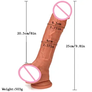 Factory Customization Liquid Silicone Sexual Fun Play Realistic Penis Sex Toys Big And Thick Dildo