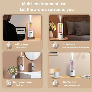 Diffuseur d'Arômes Rechargeable Essentiel pour la Maison, Le Plus Vendu – Machine à Parfum Ultrasonique, Mural et de Bureau - Product Image 2