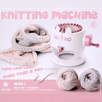 Machine à tricoter circulaire Sentro 48 Knit Mini DIY neuve pour la maison, pour la fabrication de jouets
