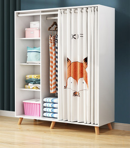 Armoire simple pour la maison, armoire de chambre à coucher sans porte, armoire de rangement, <span class=keywords><strong>casier</strong></span> - Product Image 2