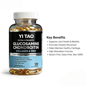 Marca Privada/OEM ODMOEM Glucosamina Condroitina, Promueve la Flexibilidad y Salud de las Articulaciones, Suplemento Dietético Seguro Sin OMG - Product Image 2