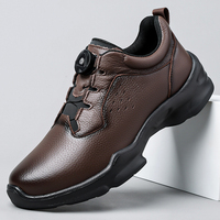 Chaussures de randonnée et de montagne pour loisirs en plein air, chaussures décontractées en cuir véritable, vente directe d'usine et vente en gros