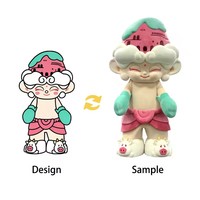 Peluche personnalisée de loup mascotte de dessin animé avec divers personnages pour événements sportifs, performances, image de marque du club et interaction avec les fans