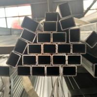 Tubo Cuadrado de Acero Dulce Directo de Fábrica, Tubería Negra para Fabricación de Ingeniería General
