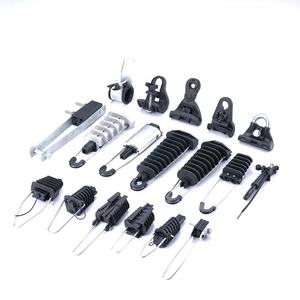 Pince d'ancrage de câble Accessoires à fibre optique en nylon galvanisé à chaud Accessoires de ligne de câble - Product Image 3