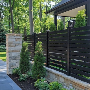 Nâng cao trang trí nhà của bạn với các tấm hàng rào bằng nhôm bền hàng rào vườn ngang bán riêng tư cho nhà & sân - Product Image 5