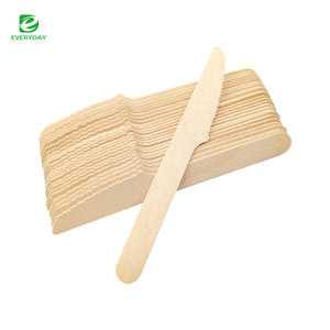 EVERYDAY Natural Birch Wood Biodegradable Disposable Cutlery 160mm 140mm Wooden <strong>Spoon</strong> <strong>Knife</strong> <strong>Fork</strong> <strong>Set</strong> - Product Image 3