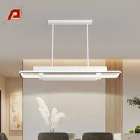 Plafonnier LED moderne à spectre complet, moteur DC silencieux, ventilateur sans pales en fer, protection oculaire, télécommande, salon