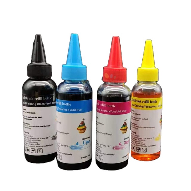 CISS Edible Ink Food Printer with for Print Macaron Cake Printer CISS Ink System Edible Ink